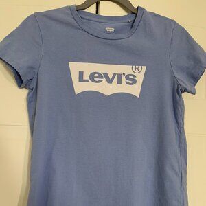 LEVI'S Short Sleeve Levi's® Logo T-shirt - BLUE